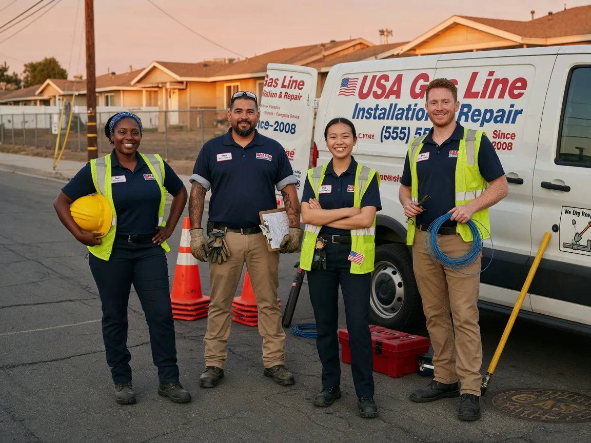 Gas Line Installation company in Rociada, NM